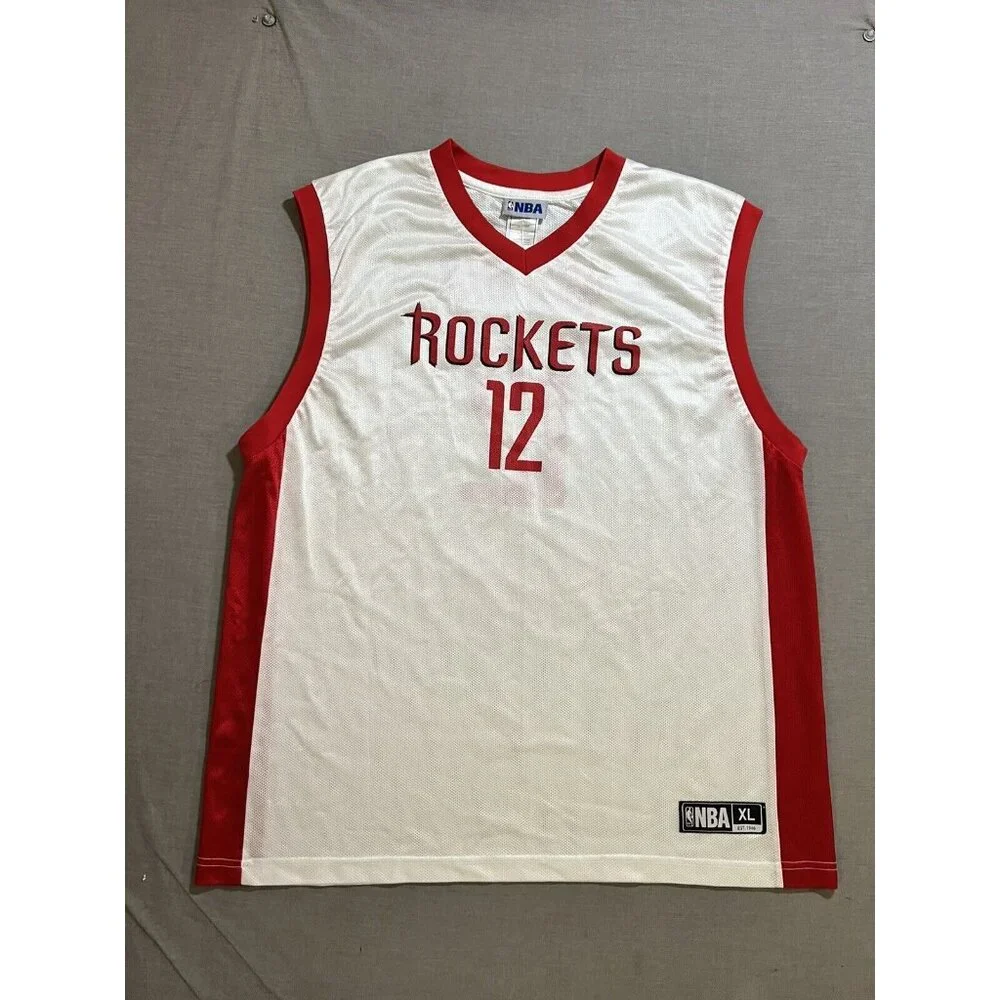 Houston Rockets Dwight Howard #12 Jersey Men's XL White‎ NBA Basketball